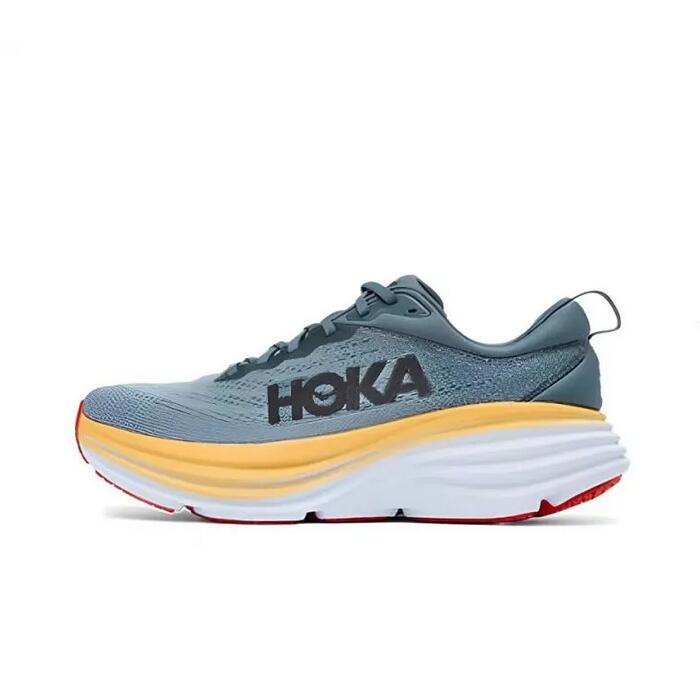 

2023 HOKA ONE ONE Bondi 8 Running Shoes local boots online store training Sneakers Accepted lifestyle Shock absorption highway Designer Womens Mens shoes size 36-45, #42