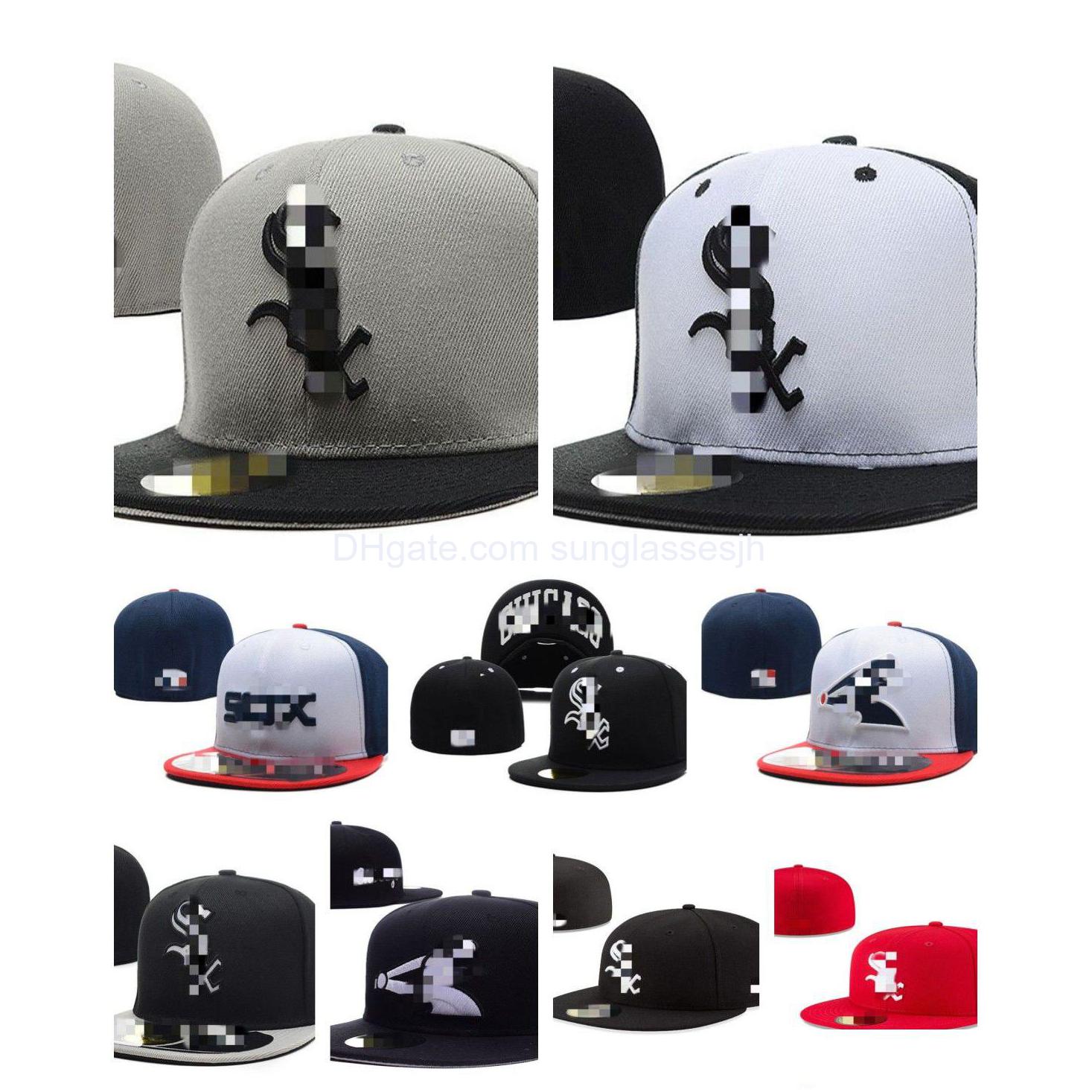

Ball Caps Fashion Designer Hats Fitted Hat Snapbacks All Team Logo Basketball Adjustable Letter Sun Sports Outdoor Embroidery Cotton Dhdek, As show