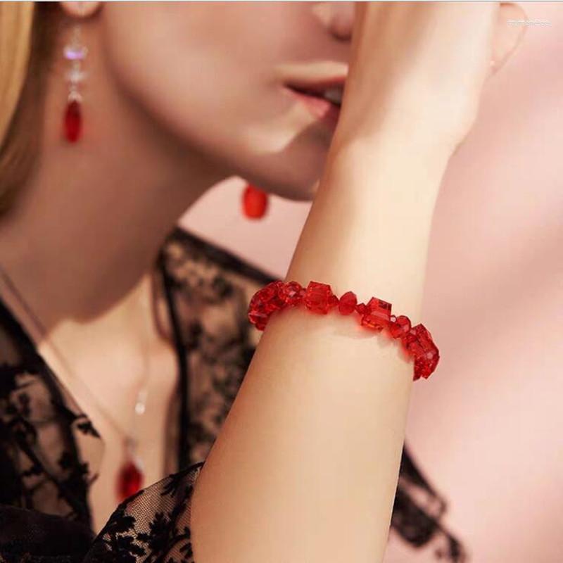 

Strand Beaded Strands 2023 Summer Crystal Bracelet Female Natural Cause Love Thriving Fastness Of High Quality Fashion Jewelry Raym22