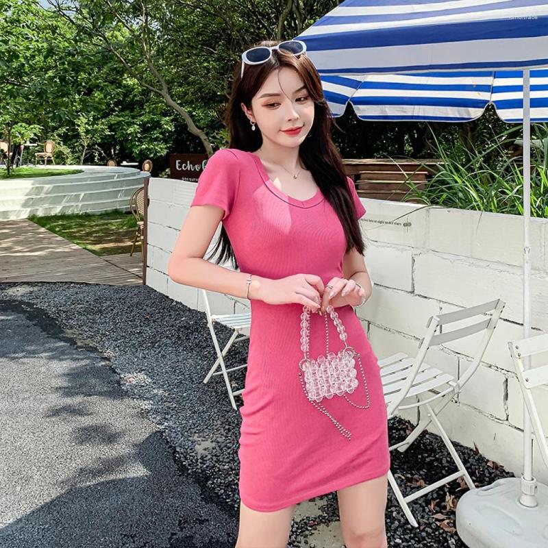 

Casual Dresses Ins Super Fire Spice Wind Cultivate One' Morality High Pockets Hip Skirt In Summer Dress, Black