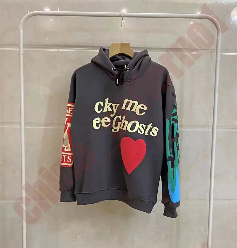 

Men hoodie mens designer hoodies hoodys women clothes pullover sleeveless Letter printed green overcoat sweatshirt streetwear fashion, Gray