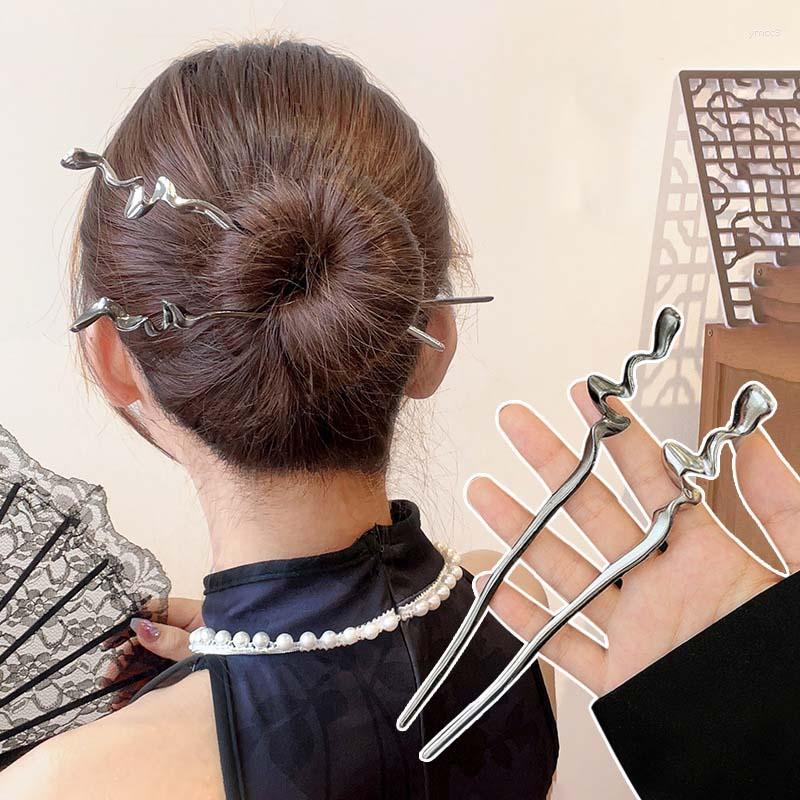 

Hair Clips 2023 Chinese Style Sticks Vintage Chopstick Hairpins Women Clip Pin Headwear Wedding Headdress Jewelry Accessories