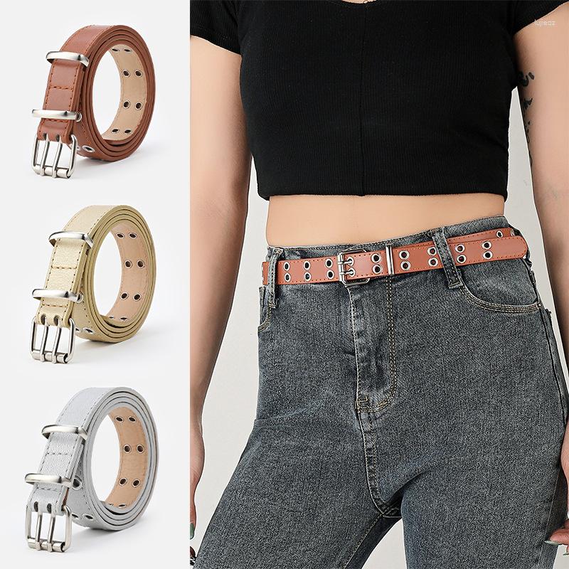 

Belts Fashion Alloy Women Belt Chain Luxury For Genuine Leather Style Pin Buckle Jeans Decorative, Black