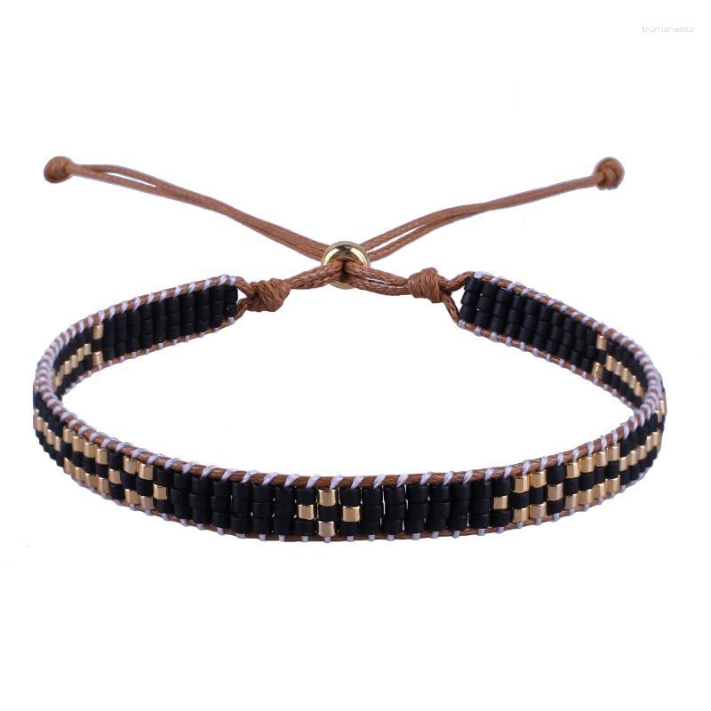 

Charm Bracelets Fashion Friends Friendship Bracelet Miyuki Women Bohemian Beaded Chain Adjustable Handmade Wrap BanglesCharm Raym22