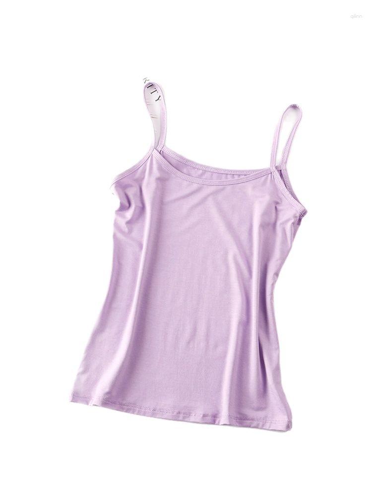 

Women' Tanks Women' Tube Top Modal Belt Vest Women Show Thin Outside Big Yardsside Summer Wear Black White Dress Unlined Upper Garment, Red