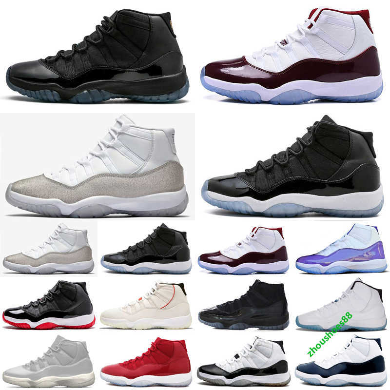 

men 11 11s Basketball Shoes 25th Anniversary low legend blue citrus white bred concord pantone Heiress Black cap gown women sneakers shoe 36-47, As photo 3