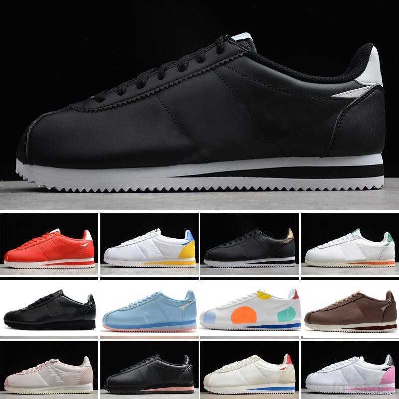 

Classic Cortez Casual Shoes Nylon Rm Triple Black White University Blue Basic Premium Lightweight Run Chaussures Cortezs Leather Bt Qs Men Women Outdoor Sneakers, 20
