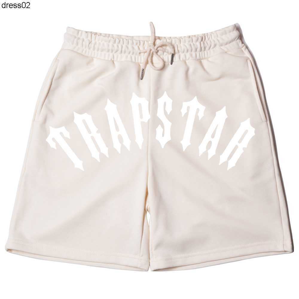 

Men's Shorts Summer Men TRAPSTAR Basic Baseball World Five-Point Board Fitness Sports Casual Beach Short Pants G221012 72T6, Khaki 1