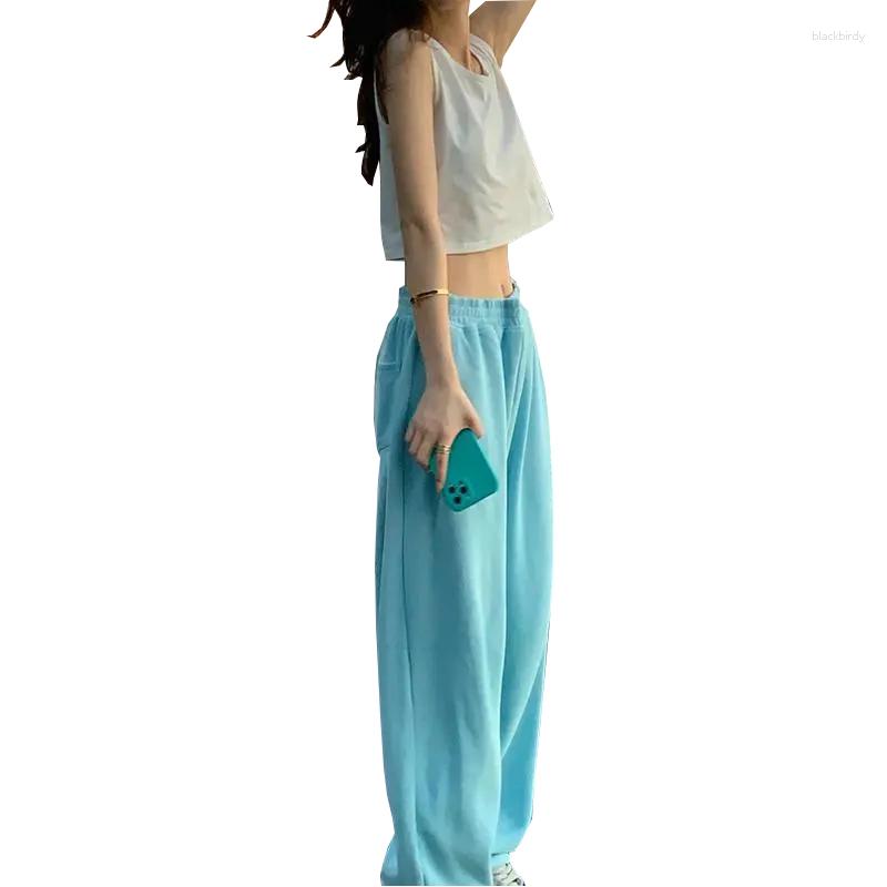 

Women' Leggings 2023 American Loose Pants High Waisted Gym Sport Women Fitness Seamless Female Legging Tummy Control Running Training, Black