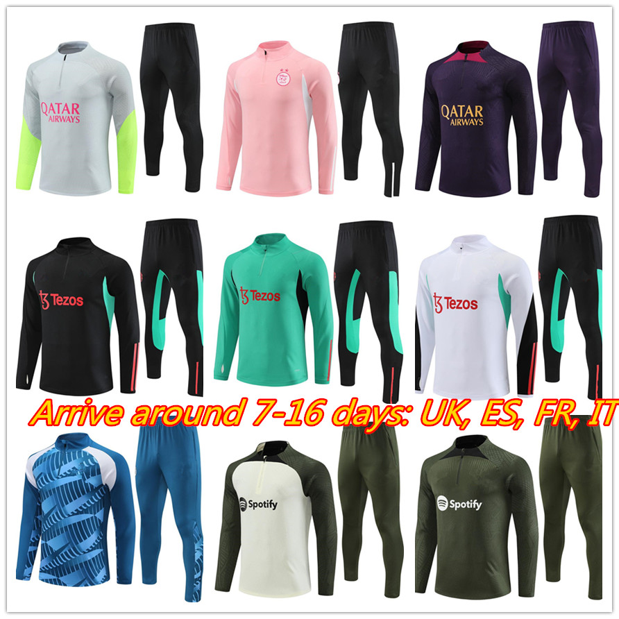

football Club tracksuit 23 24 men kids jersey kit 2023 2024 mens children training suit soccer jacket jogging survetement foot chandal Tuta