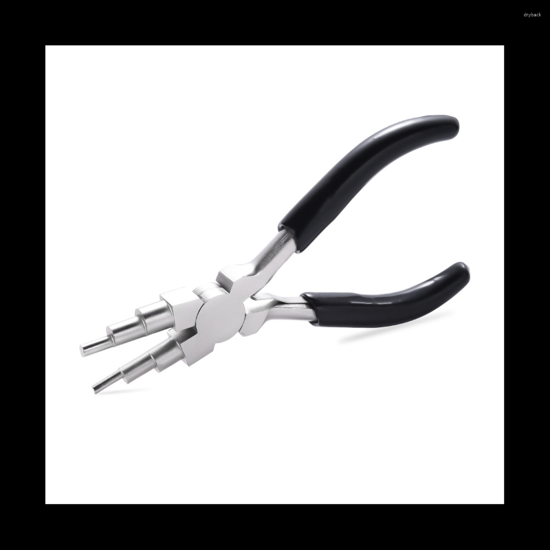 

Jewelry Pouches 1Pcs Pliers Tool Carbon Steel Round Nose For DIY Making Handmade Accessories Black