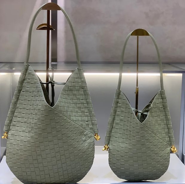 

Solstice Shoulder Bag Quality Handbag Women Famous Brands Designer Intrecciato leather Weave Luxury Lidy Underarm Bag women pueses