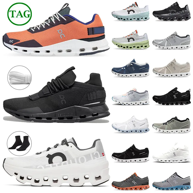 

2023 On Cloud Nova Men Running Shoes Cloudnova Womens Sneakers Oncloud Mens Trainers Triple Black Rock Rust Navy Blue White onclouds sports, 23