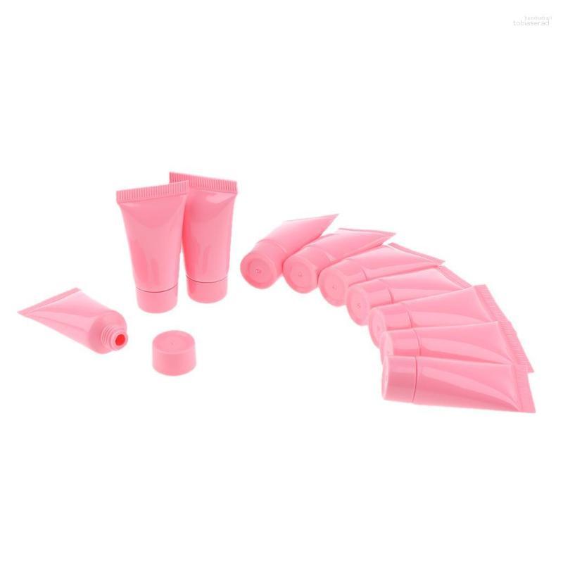 

10pcs Empty Tubes Cosmetics S Containers For Shower