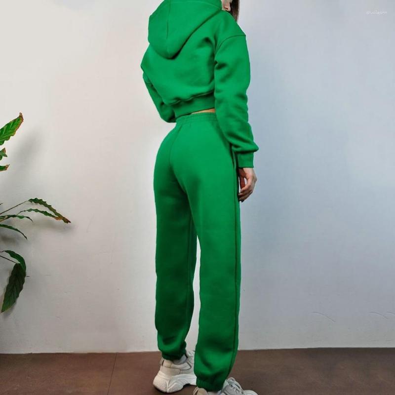 

Women' Two Piece Pants 1 Set Hoodie Long Sleeve Sportswear Ribbed Cuff Ankle Tied, Blue