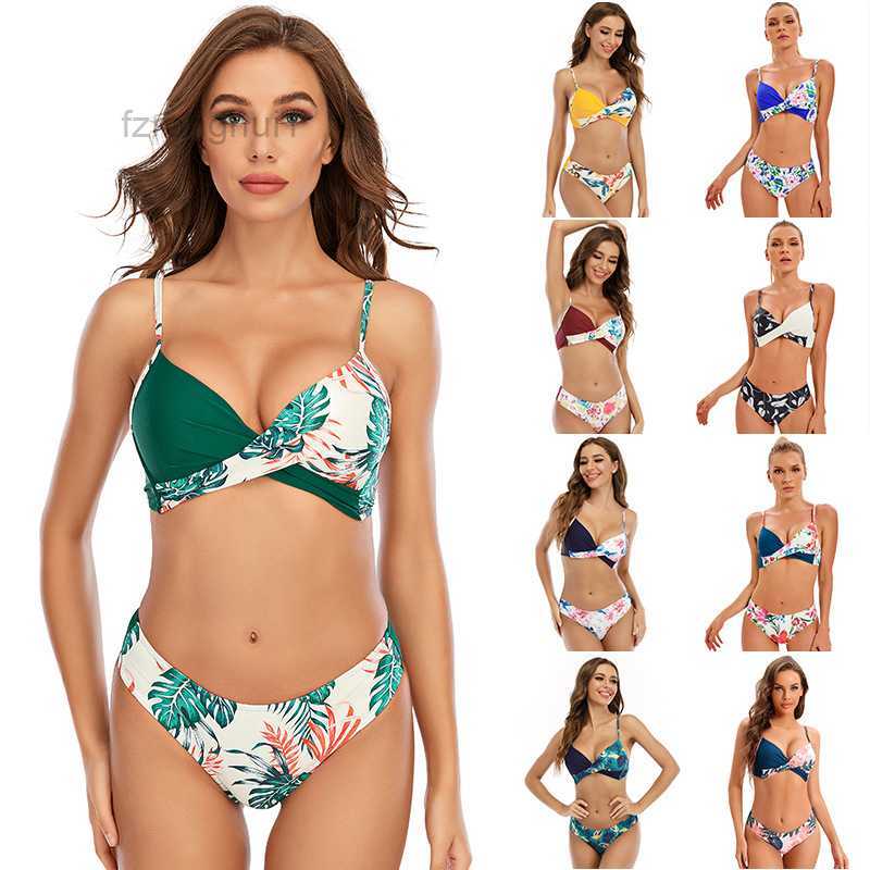 

bikini designer swimwear 2023 New Sexy Printed bikini Split swimwear Women's designer bathing suit Z0EV