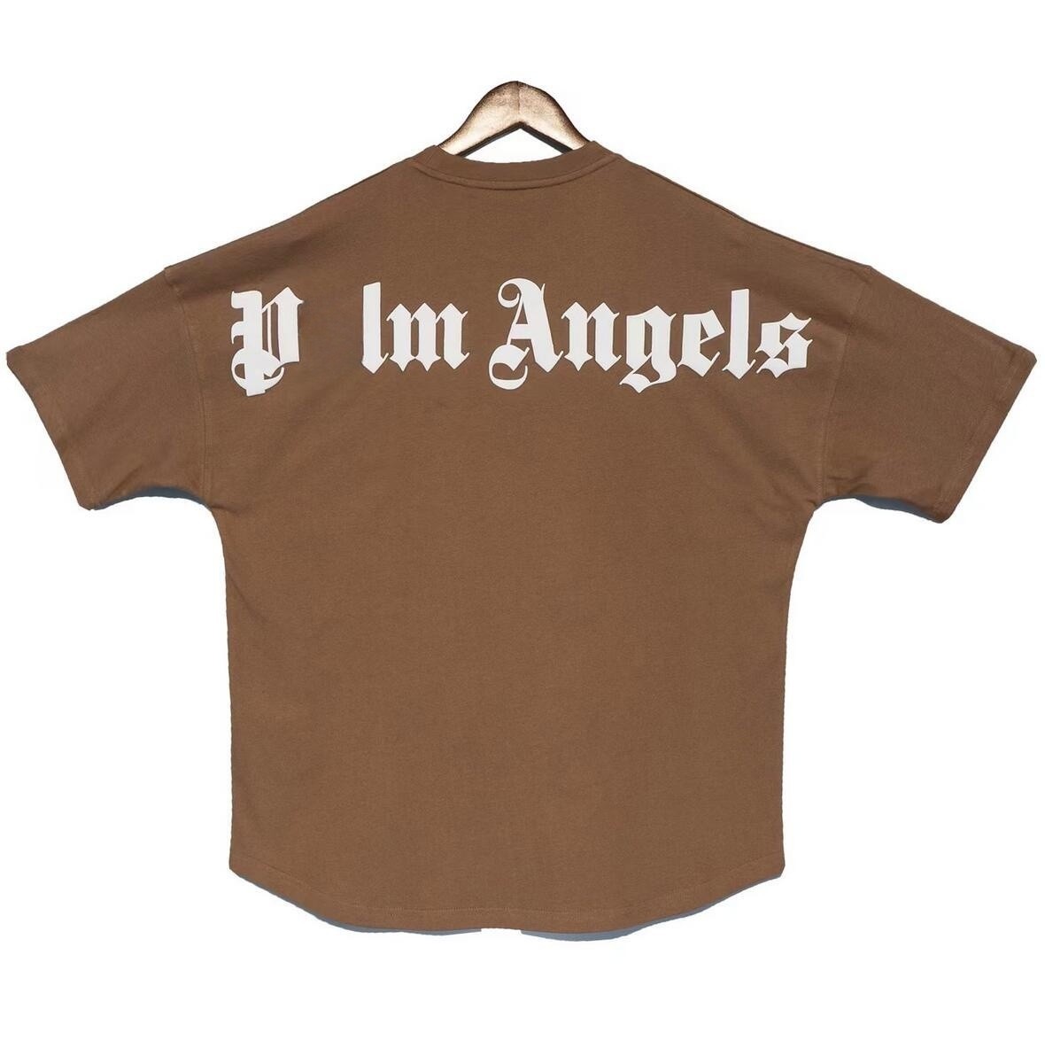 

Summer Tees Plam Mens T-Shirts Women Angels Designers Shirts Fashion Tops Mans Casual Cotton Back Letter Shirt Shorts Sleeve Tshirts over sized, Q1111