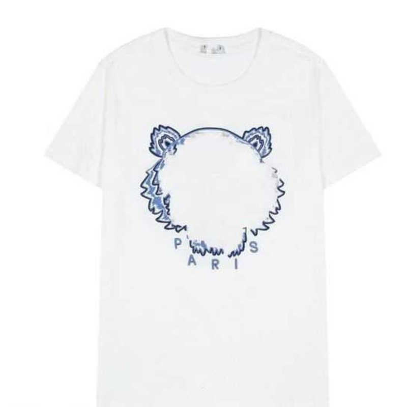 

Women's Men Women Kenzo Designer Shirt Summer Tshirts Embroidery Letters Loose Tees Trend Short Sleeve Shirts Tops Summer Cotton Gf67