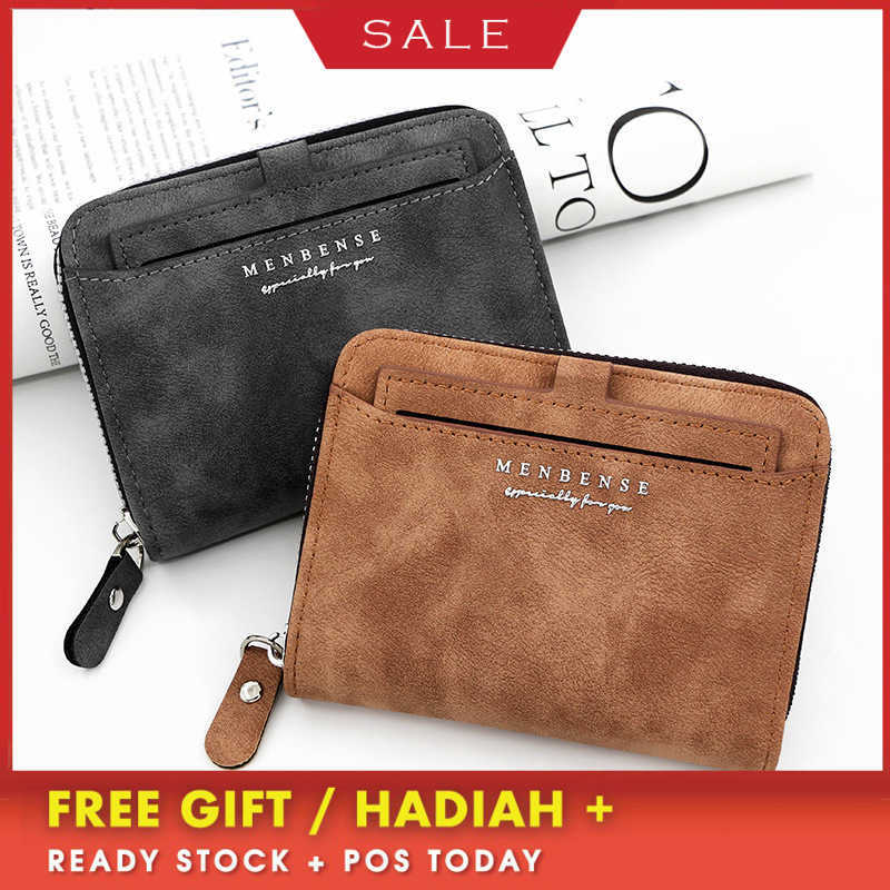 

Luxury Brand Mini designer Wallet Fashion Frosted Casual Men's Short with Large Capacity Card Holder Pocket Change Vertical mans wallets genuine leather, 1933-4 blue