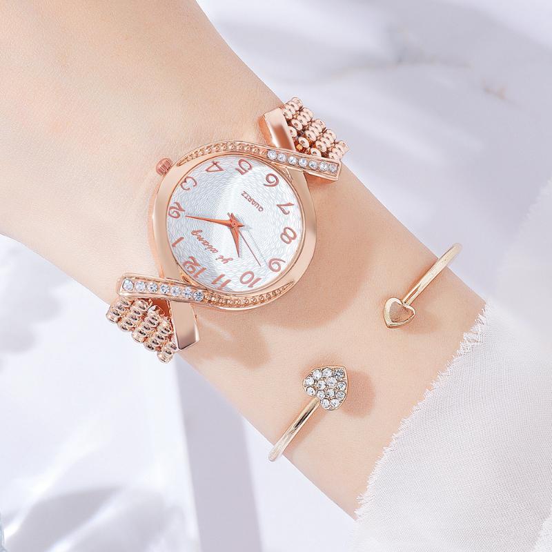 

Designer watchesWomens watch Rose watches high quality Gold Bracelet Watch Quartz -Battery Fashion watch, C5