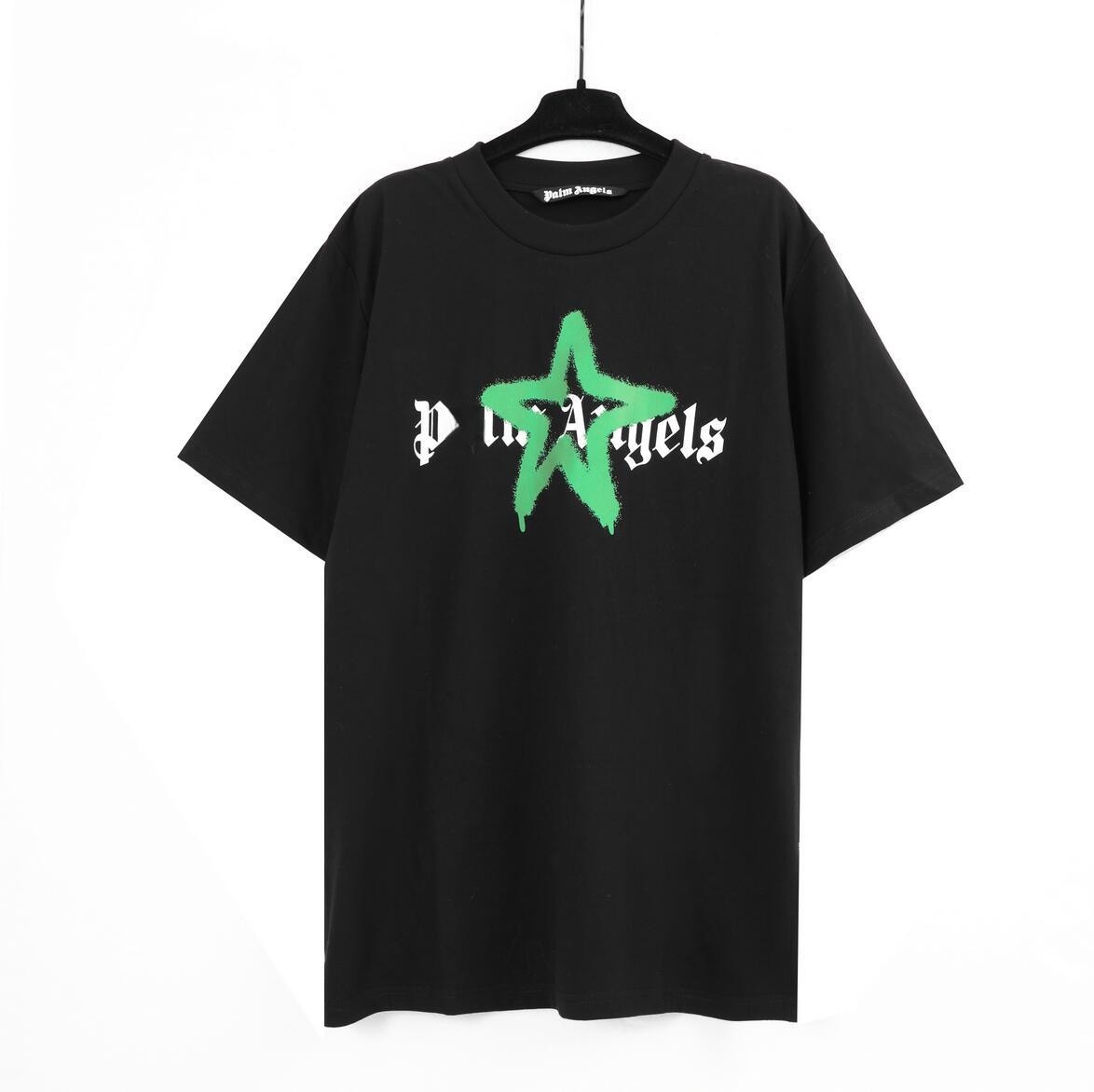 

2023 new Palm Angel Mens T Shirts Womens Designers T-shirts Tees Apparel Tops Man Casual Chest Letter Shirt Luxurys Clothing Street Shorts Sleeve Clothes Tshirts, Q1111