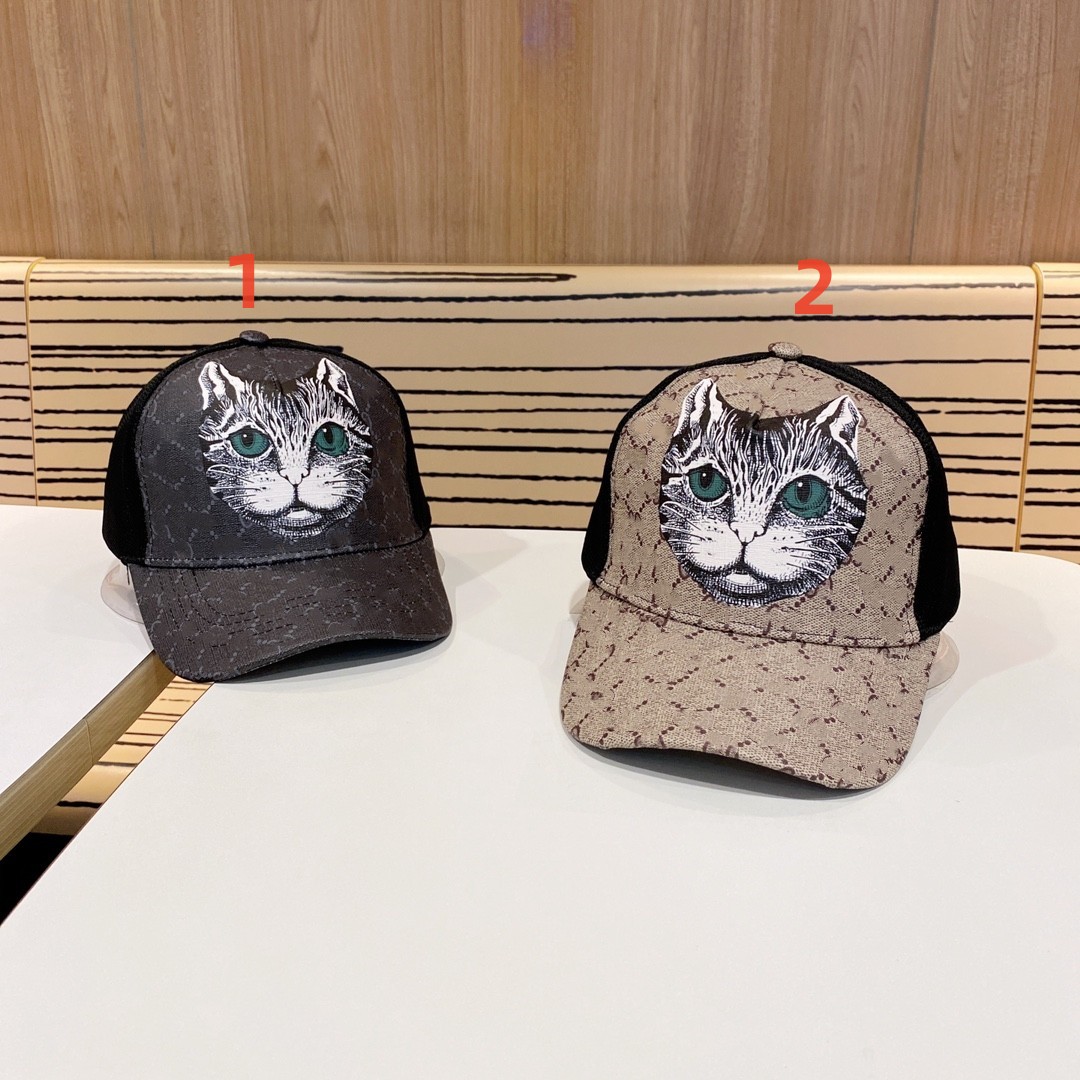 

Multiple options young Ball Caps Animal Shape Embroidered Baseball Cap Tiger Duck Snake Flower Hats Fashion Brand Hat Breathable Mens Womens Summer Mesh Casquette 1