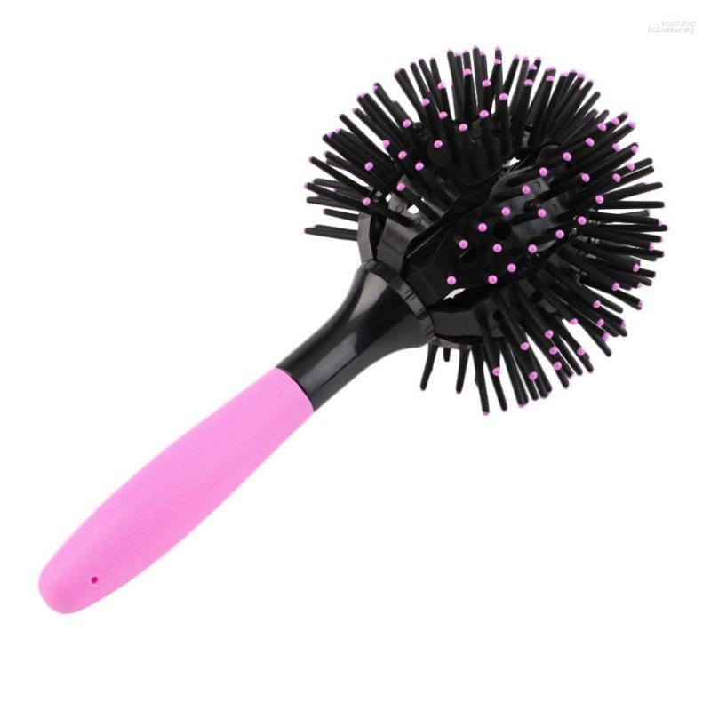 

Round Hair Brushes Comb Salon Make Up 360 Degree Ball Styling Tools Magic Detangling Hairbrush Heat Resistant