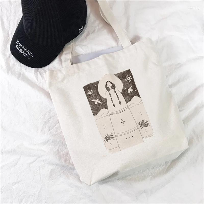 

Shopping Bags Harajuku Casual Fashion Ladies Kawaii Canvas Girls Handbags Shoulder Lad, 21