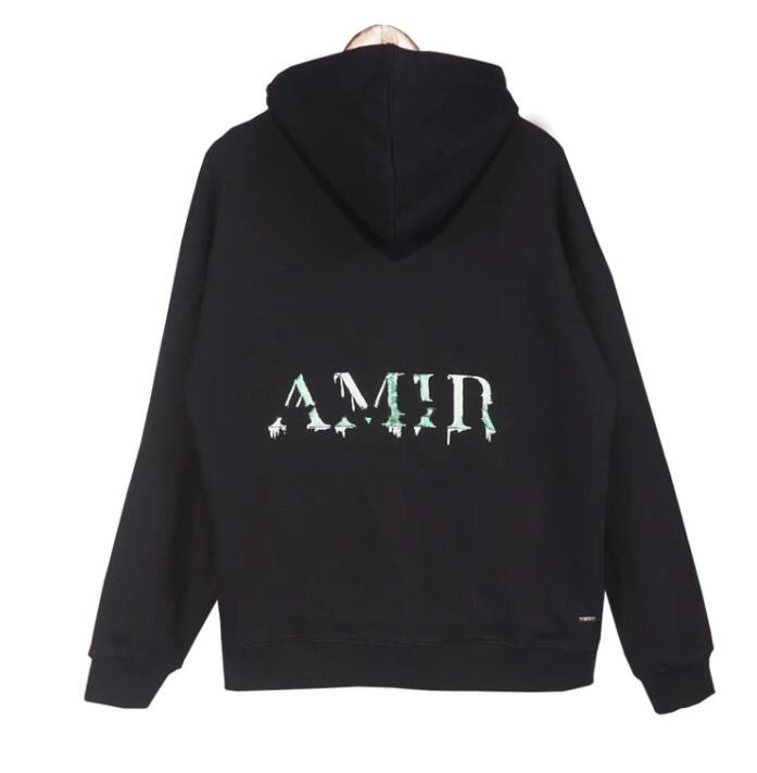 

Mens Women Designers Hoodies Amiris Hoodys Winter Warm Man Clothing Black Tops Long Sleeve Pullover Cottons Clothes Tracksuits Sets Sweatshirts, Q1111