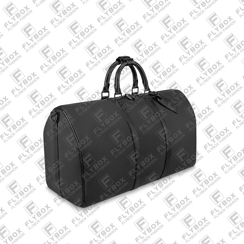 

M59025 Keepall 50 Travel Bag Duffel Bags Tote Handbag Storage Bag Men Fashion Luxury Designer Crossbody Shoulder Bag High Quality TOP 5A Purse Fast Delivery, Black emboss flower & with dust bag