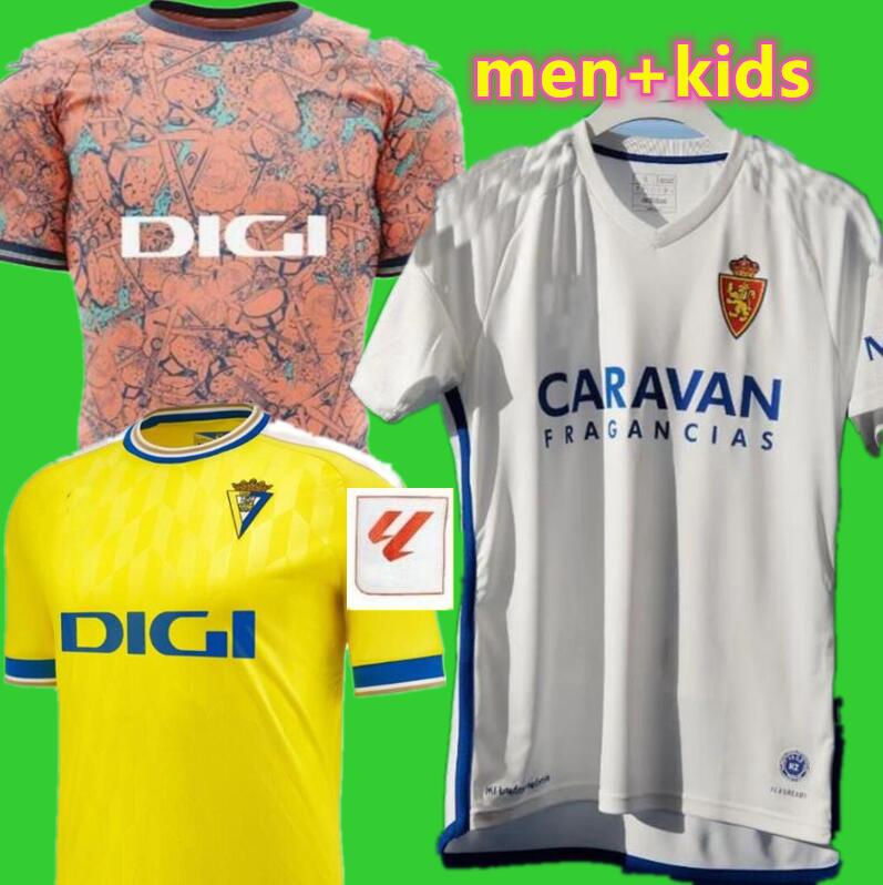 

2023 2024 Cadiz soccer jerseys Real Zaragoza Negredo camisetas de futbol LOZANO ALEX Bodiger Juan Cala CAMISETA 23 24 men kids kit T.Bongonda SOBRINO football shirts 1