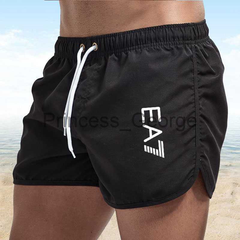 Mens Swimwear 2023Water sports Mens Swimming Shorts Summer Colorful Swimwear Mens Swimming Pants Beach Shorts Surfboard Brand Mens Clothing x0625-image-879224328