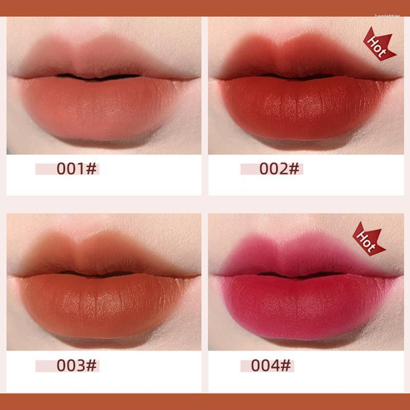 

Lip Gloss 1Pcs Business Card Glaze Matte Whitening Long Lasting Not Easy To Fade Velvet Lipstick Makeup Cosmetics, 7a