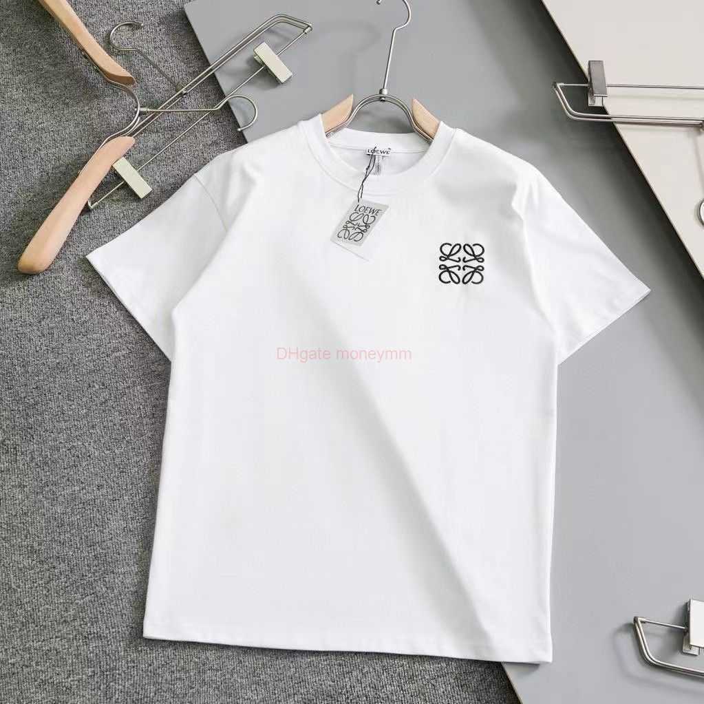 

Designer Fashion Clothing Tees Tshirts Loewe Fashion Trend T-shirt Identification Luxury Casual Streetwear Tops Rock Hip hop Shirts for sale