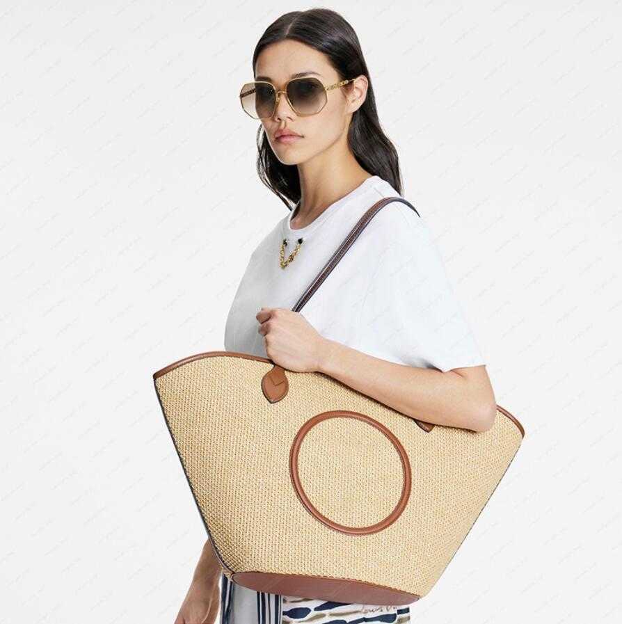 

Designer Totes Straw Bag Fashion Handmade Woven Handbag Summer Vacation Beach Bag Large Capacity Tote Bag Travel Lady Straw Bolsas Shopping Bags Shoulder Bags, Make up the difference