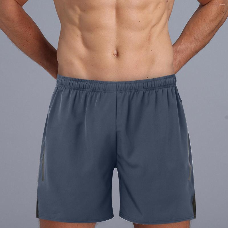 

Men's Shorts Mens Summer Fitness Breathable Sports Wear Outdoor Casual Quarter Pants Running Training, Black