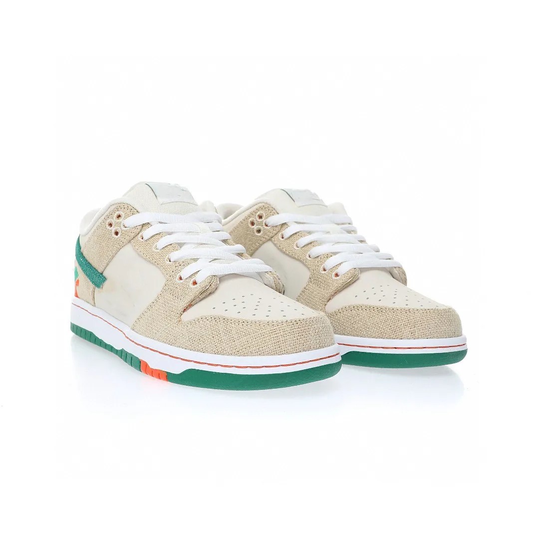 Fast Delivery Designer Jarritos Basketball Shoes sb Dnks Low Beige Green Unisex Skatesboard Shoes Luxury Outdoor Sneakers Top Quality With Box-image-879130762