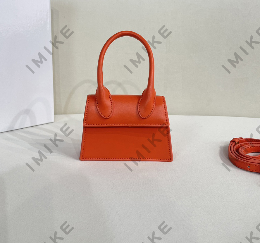 

Designer Bag LE BAMBINOS Real Shot Portable Shoulder Diagonal for Mobile Phone Yellow Blue Rose Red Black White Designer Bag Fashion Texture Tote bag