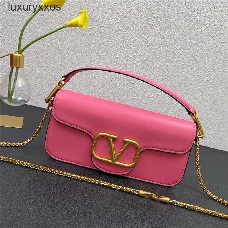 

Designer Bag Bags Fashionable Texture Handbag Style Valention Genuine Leather Underarm Layer Cowhide Chain Single Shoulder Diagonal Cross