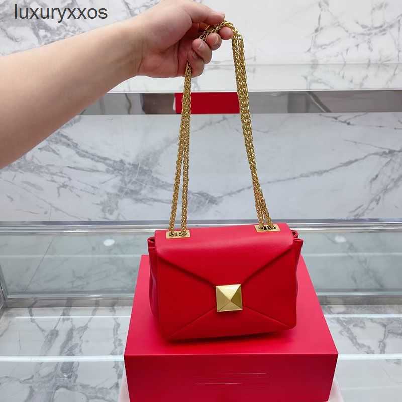 

Bag Valention Lock Single Shoulder Small Designer Women's Crossbody Style Square Fashion Chain Bags Buckle Celebrity 70td