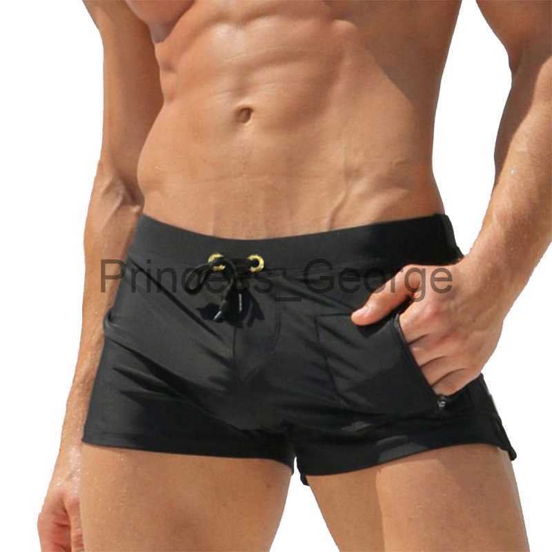 Men's Swimwear ALSOTO Sexy Man Swimwear Men's Swimsuits Swimming Trunks Sunga Hot Mens Swim Briefs Beach Shorts Mayo Sunga Swim Suits G-image-881349950