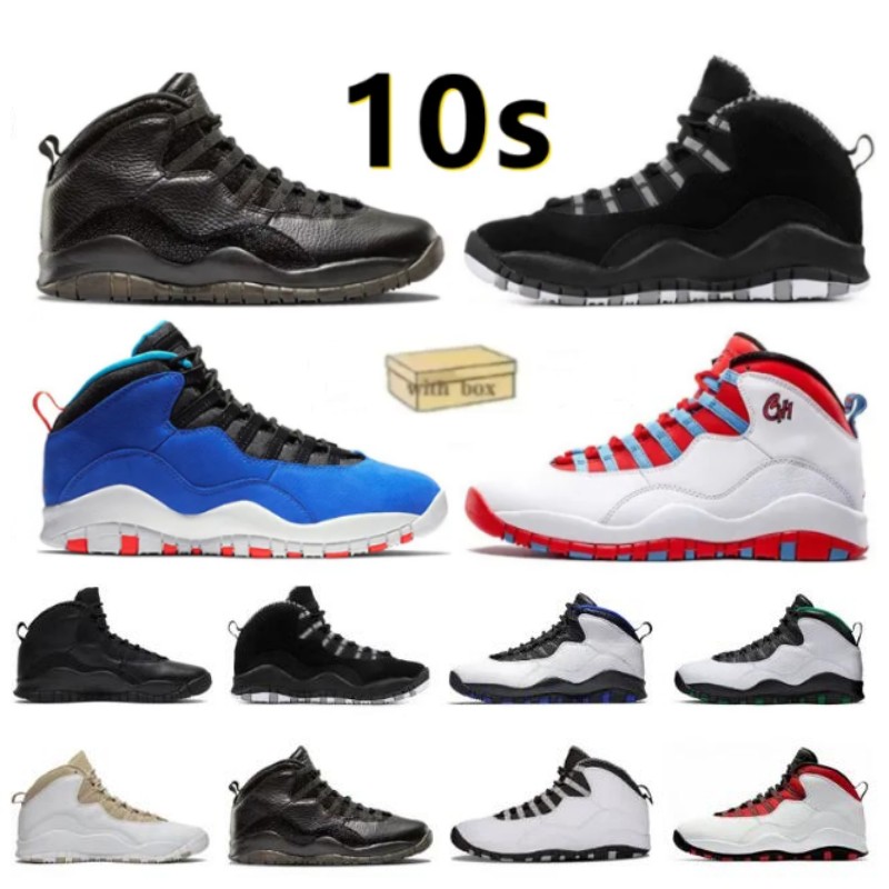 

10S Double Nickel Basketball Shoes SoleFly 10th Anniversary Tinker Sneaker trainers with box