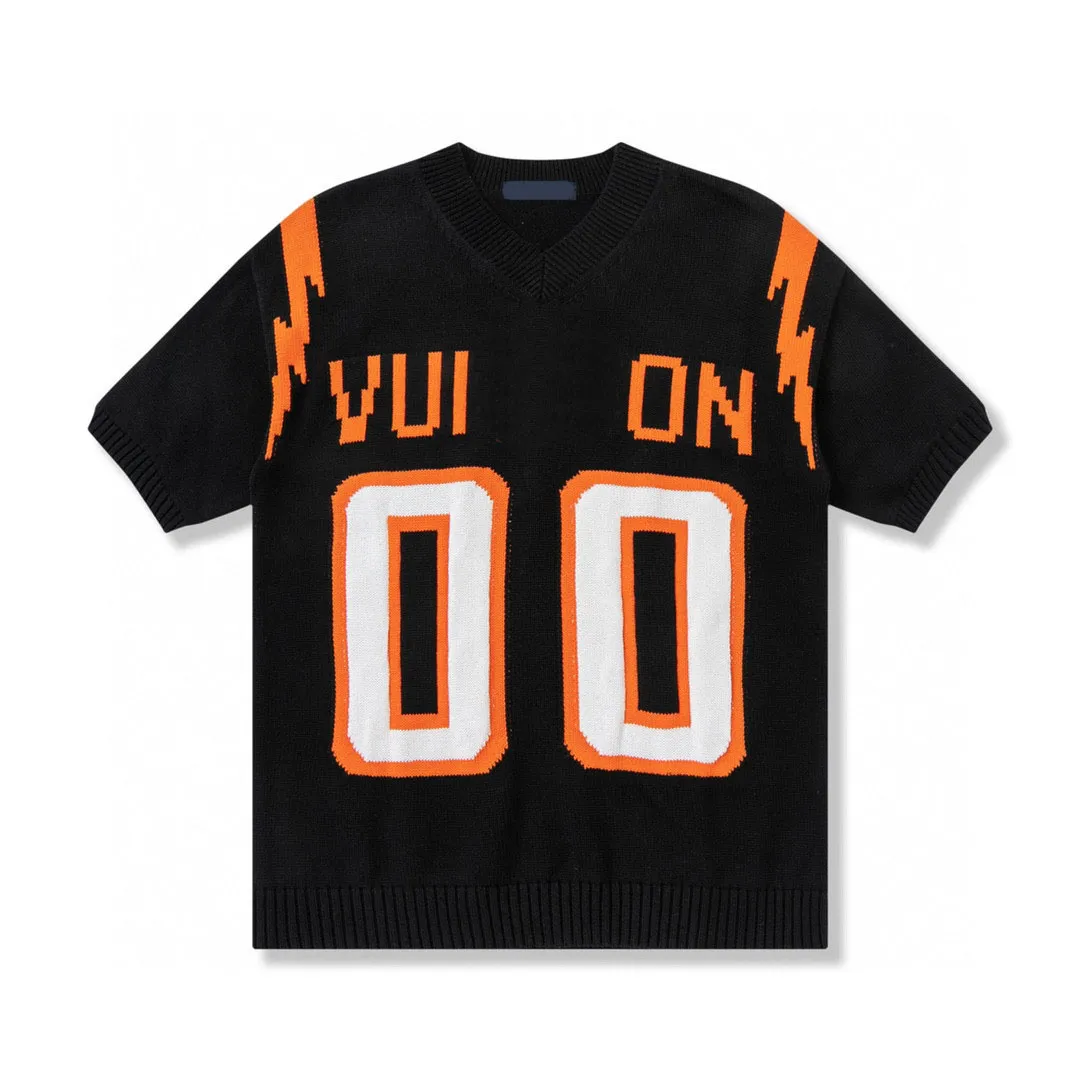 

Men's Plus Tees & Polos Round neck embroidered and printed polar style summer wear with street pure cotton qnj
