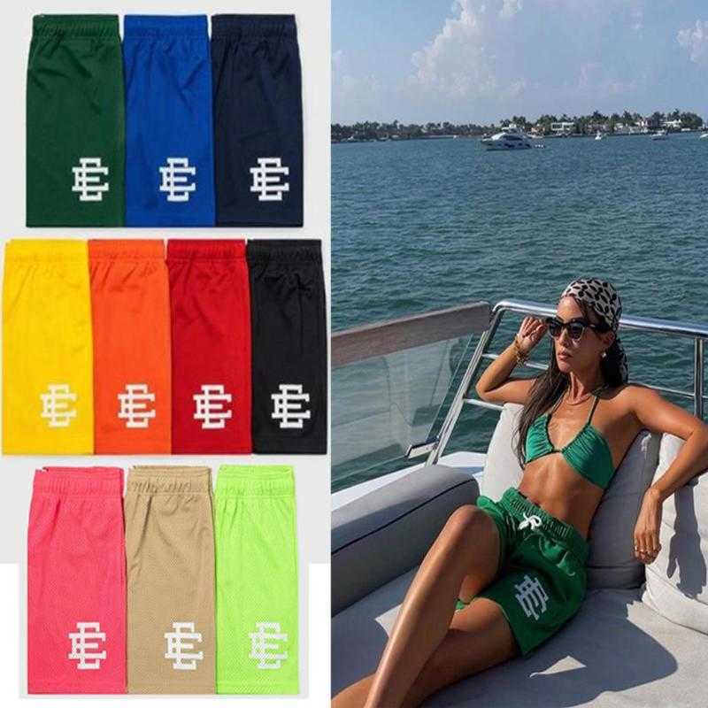 

Men's Shorts Basic Short Ee Eric Emanuel Summer Casual Fitness Sweatpants Gym Workout Sports Pantsiu6ej3o8, Red