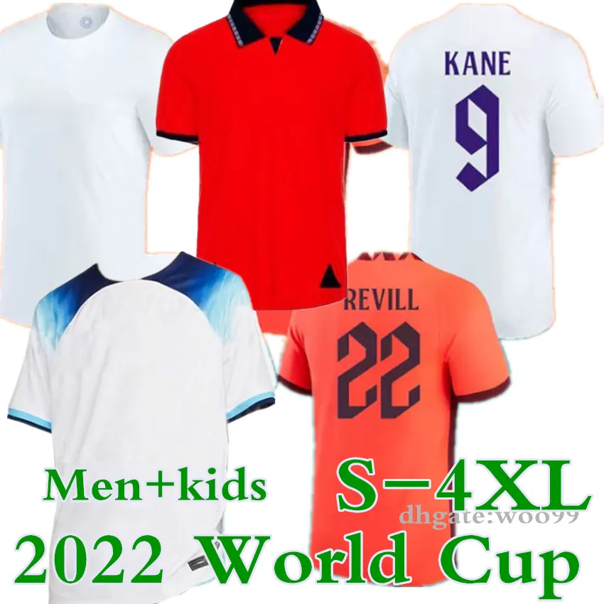 

size S-4XL 22 23 ENGLAN Soccer Jersey KANE GREALISH SAKA FODEN STERLING RASHFORD SANCHO MOUNT PHILLIPS national team 2022 2023 football shir, Kids