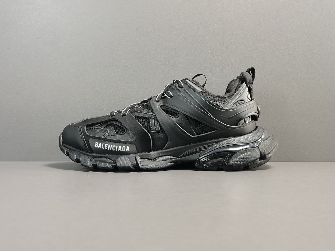 Balenciaga Track 1.0 series men women nylon distressed low-top vintage daddy sneakers