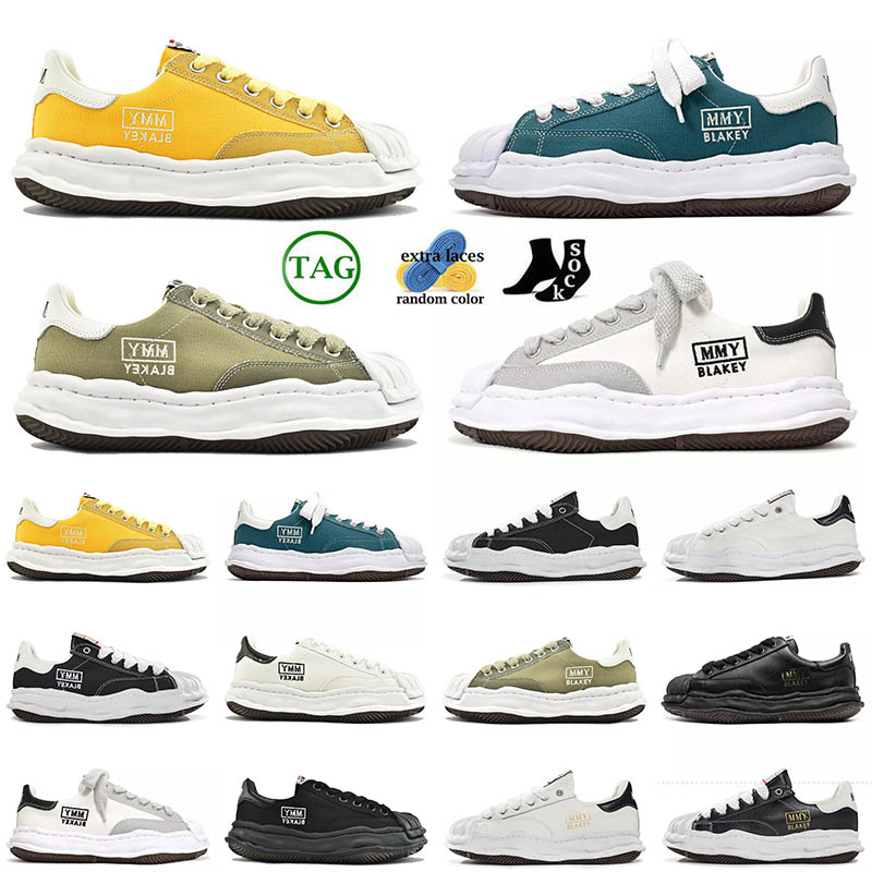 

sneakers sports 2023 maison mihara yasuhiro running shoes men women canvas shoe platform flat low classic black white outdoor jogging runners 35-44, C1 the future 36-40