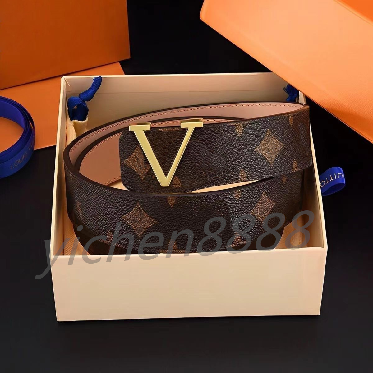 

2023 AAA designer belt Fashion luxury plaid old flower striped leather gold buckle belts designer mens and womens high-quality 3.8CM, 13