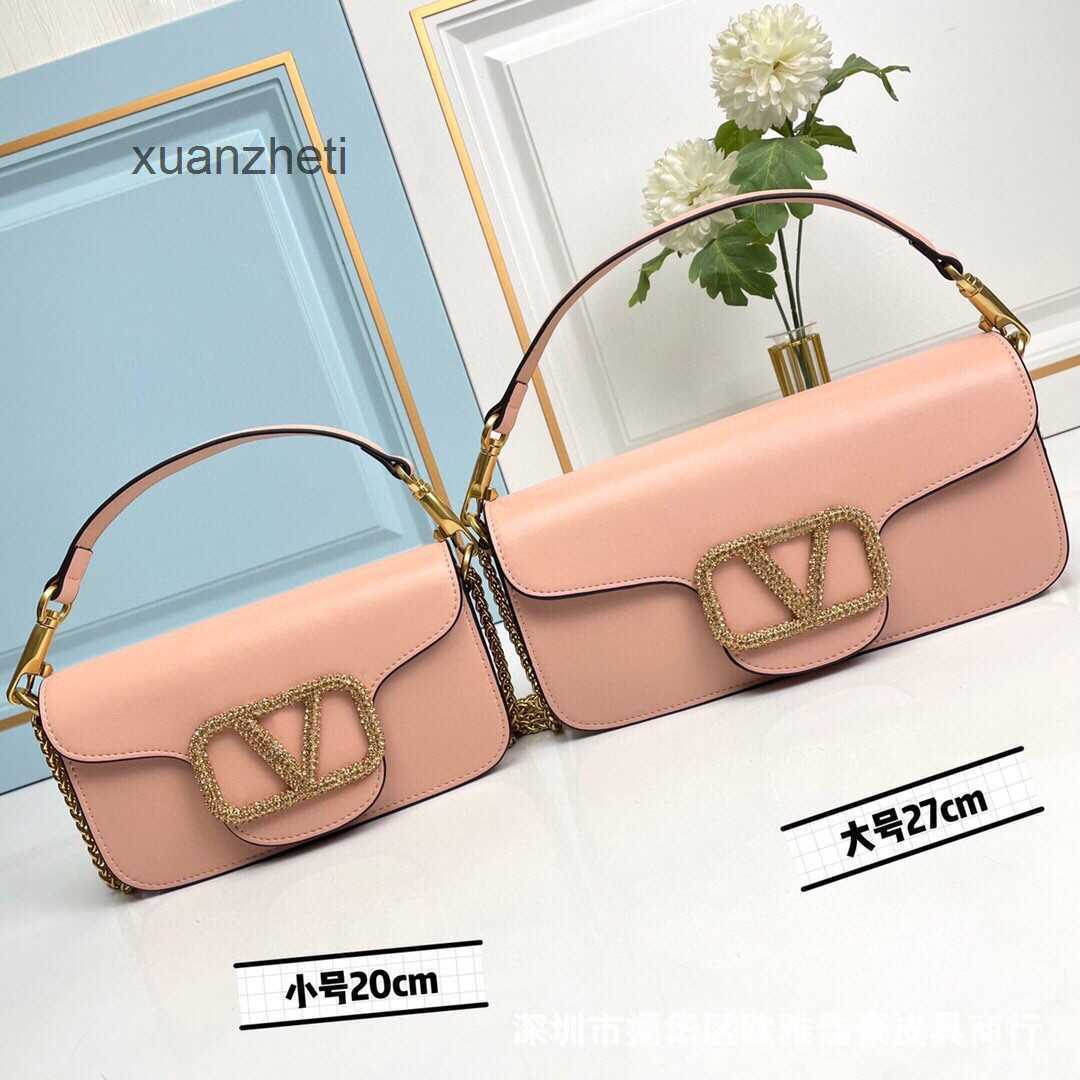 

Saddle Valentino Women Designer Beach Bag Bags Crossbody Handbag Purse Wallet Bagpack Crystal Studded Genuine Leather Feel Cowhide Handbag FRIE, Rose red