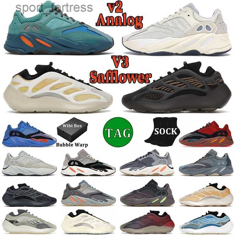 

Box With 700 V2 V3 Top Casual Shoes Men Women Sneakers v2 Analog Faded Azure Salt Magnet Red Hi Res Blue v3 Sefflower Clay Brown Alvah Fade Salt Mens Sports size 36-47ss, 23